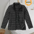 Leichte Daunenjacke Damen mit Stehkragen